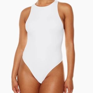 NWT Aritzia Babaton High Neck Bodysuit